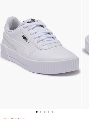 Puma Carina Y2K Platform Sneaker White 9